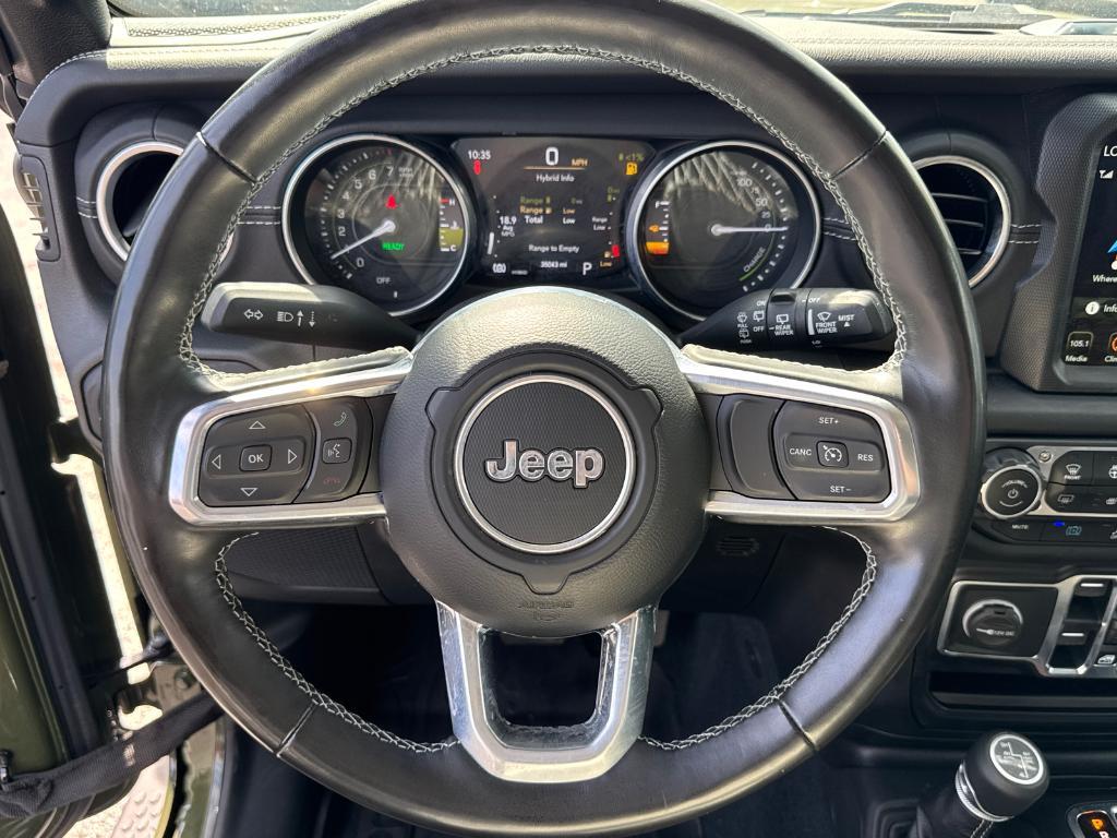 used 2022 Jeep Wrangler Unlimited 4xe car, priced at $30,988