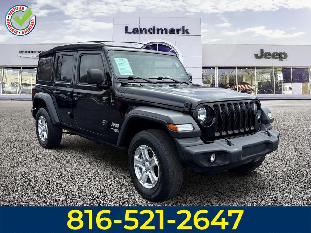 used 2018 Jeep Wrangler Unlimited car, priced at $27,988