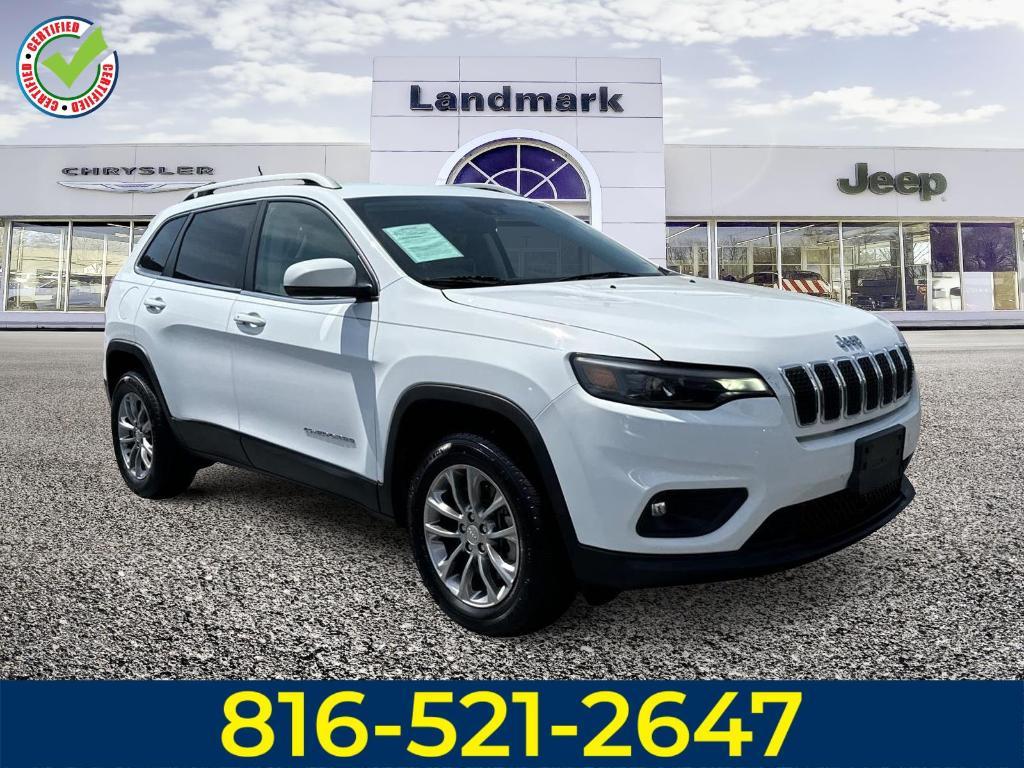 used 2021 Jeep Cherokee car, priced at $19,988