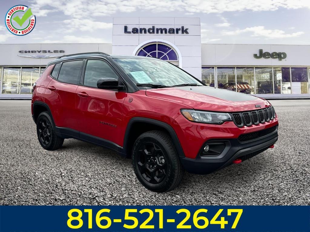 used 2023 Jeep Compass car, priced at $28,988