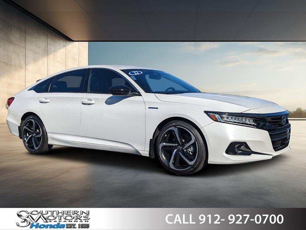 used 2022 Honda Accord Hybrid car, priced at $30,317