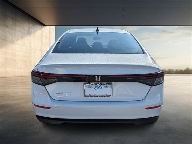 new 2025 Honda Accord car, priced at $32,110