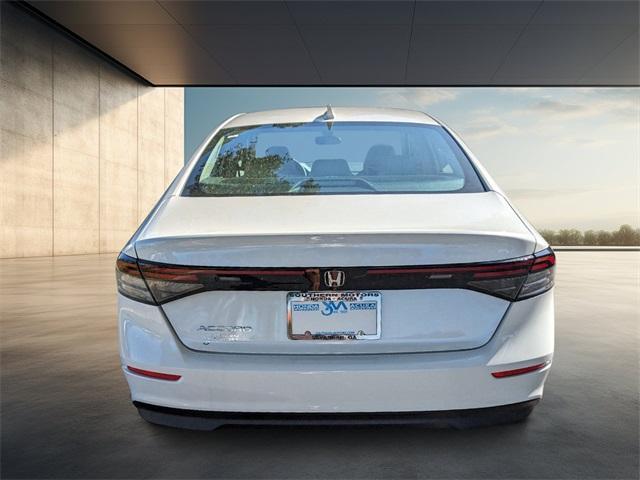 new 2025 Honda Accord car, priced at $29,845