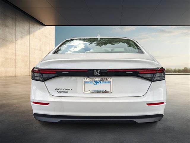 new 2024 Honda Accord car, priced at $31,460