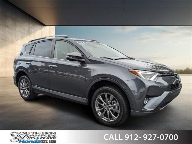 used 2018 Toyota RAV4 Hybrid car, priced at $21,910