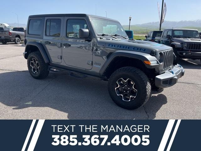 used 2022 Jeep Wrangler Unlimited 4xe car, priced at $36,529