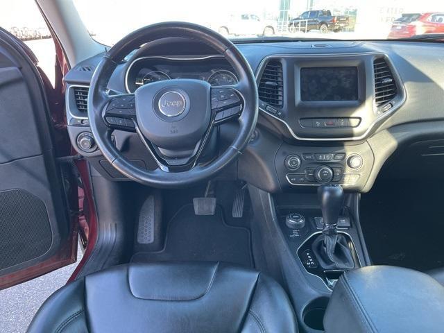 used 2021 Jeep Cherokee car, priced at $21,878