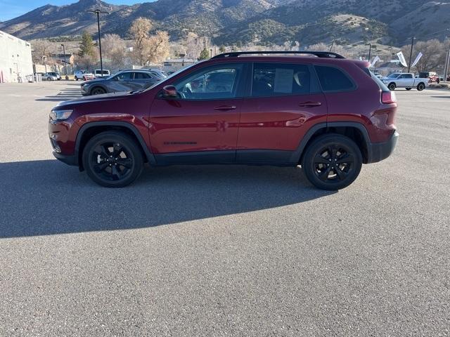 used 2021 Jeep Cherokee car, priced at $21,878