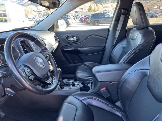 used 2021 Jeep Cherokee car, priced at $21,878
