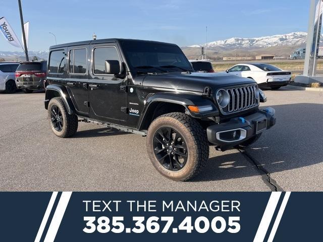 used 2024 Jeep Wrangler 4xe car, priced at $35,000