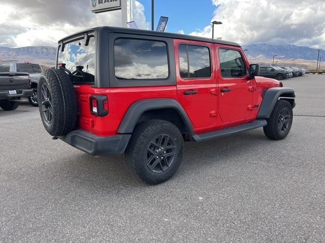 used 2024 Jeep Wrangler car, priced at $36,624