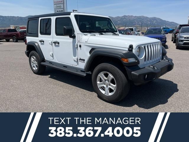 used 2022 Jeep Wrangler Unlimited car, priced at $31,500