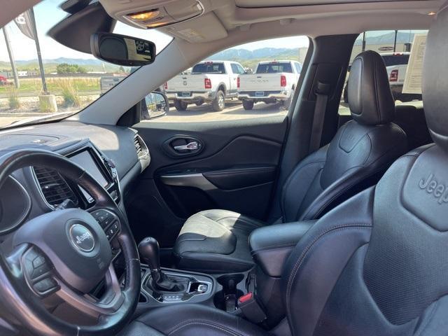 used 2019 Jeep Cherokee car, priced at $18,006