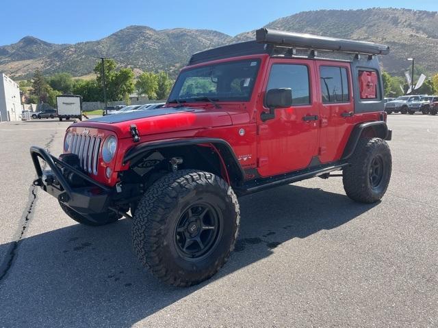used 2017 Jeep Wrangler Unlimited car, priced at $22,418