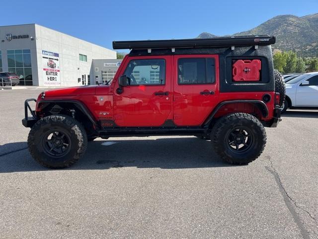 used 2017 Jeep Wrangler Unlimited car, priced at $22,418
