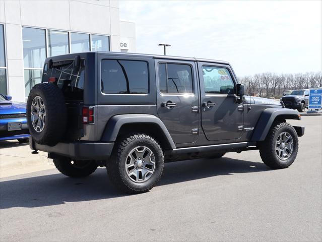 used 2017 Jeep Wrangler Unlimited car, priced at $31,249