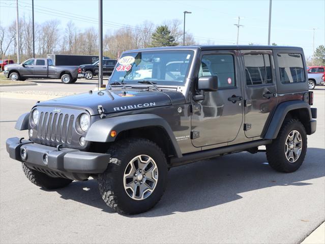 used 2017 Jeep Wrangler Unlimited car, priced at $31,249