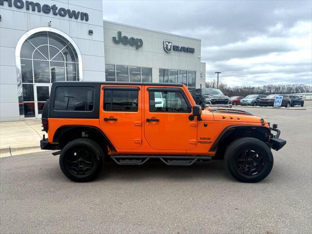 used 2012 Jeep Wrangler Unlimited car, priced at $11,995