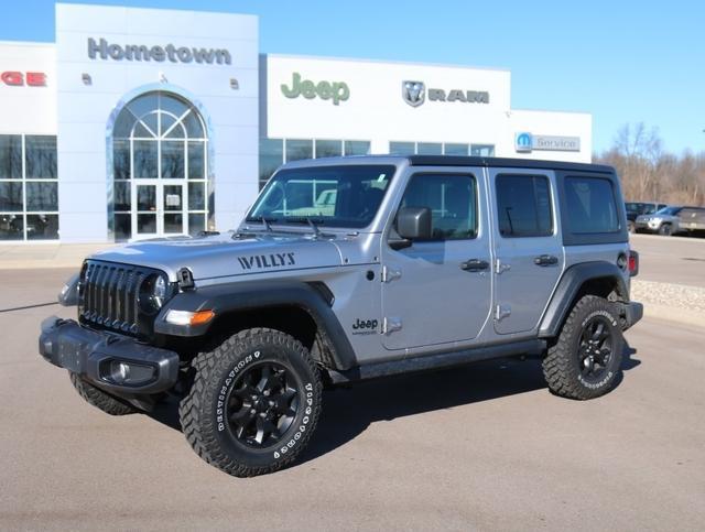 used 2021 Jeep Wrangler Unlimited car, priced at $28,995
