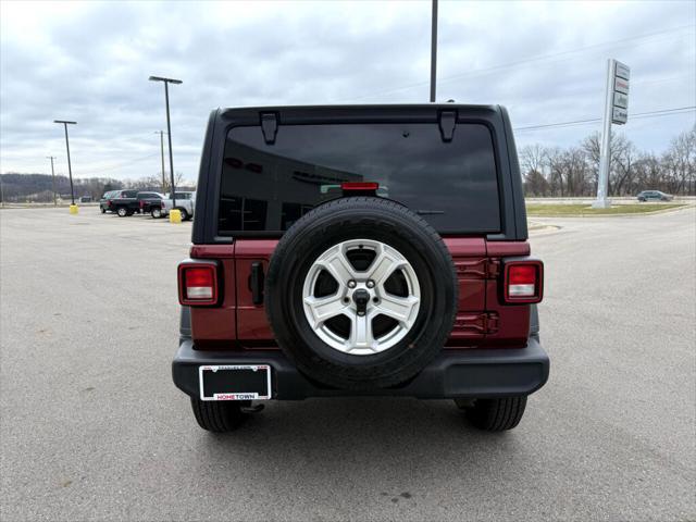 used 2021 Jeep Wrangler Unlimited car, priced at $28,995