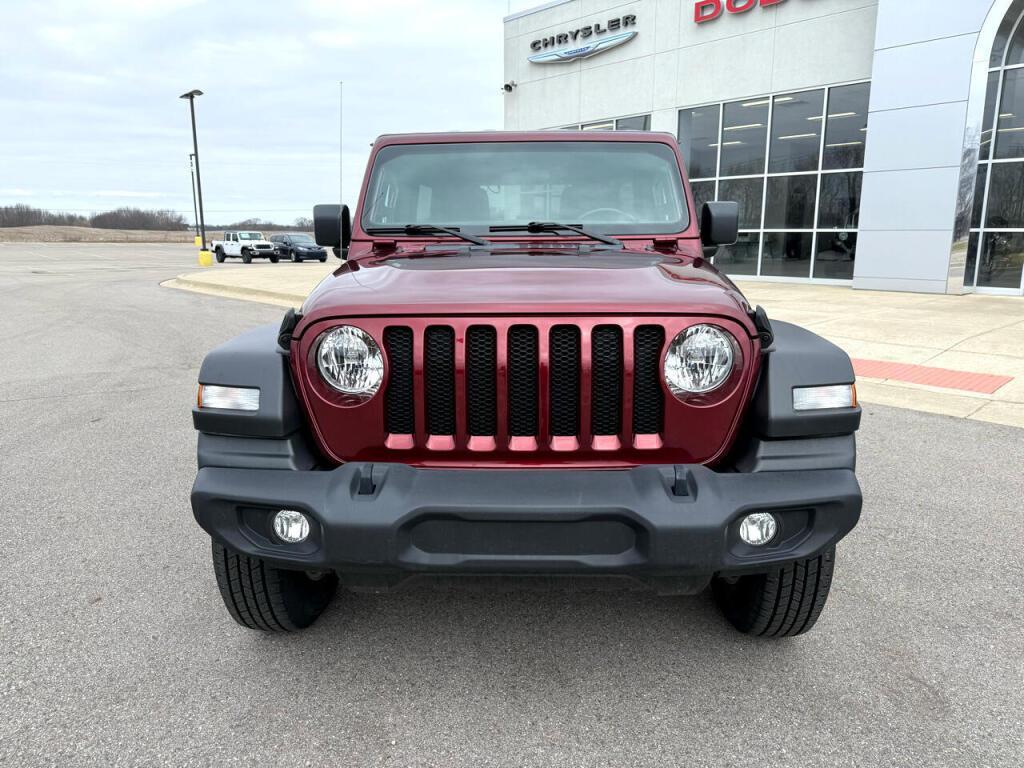 used 2021 Jeep Wrangler Unlimited car, priced at $28,188