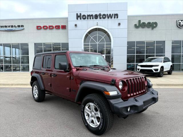 used 2021 Jeep Wrangler Unlimited car, priced at $29,495