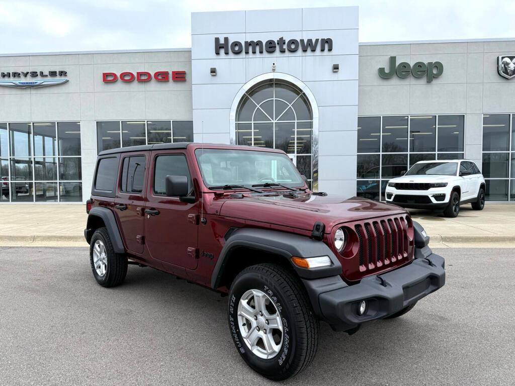 used 2021 Jeep Wrangler Unlimited car, priced at $28,188