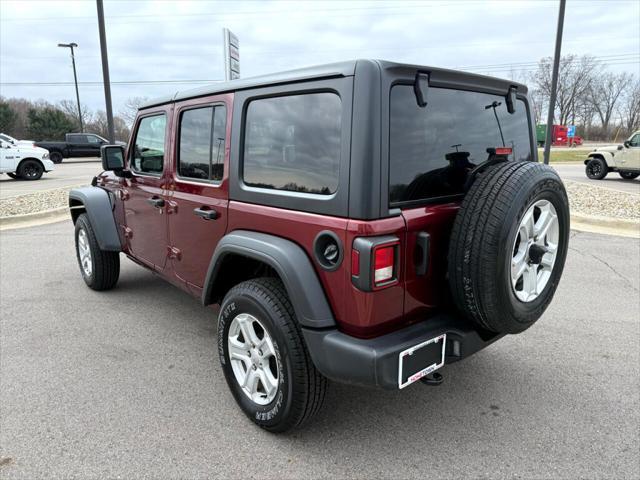 used 2021 Jeep Wrangler Unlimited car, priced at $28,995