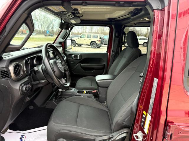 used 2021 Jeep Wrangler Unlimited car, priced at $28,995