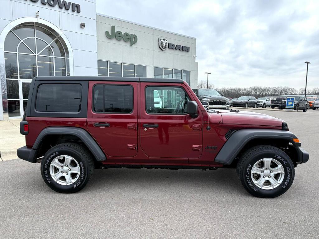 used 2021 Jeep Wrangler Unlimited car, priced at $28,188