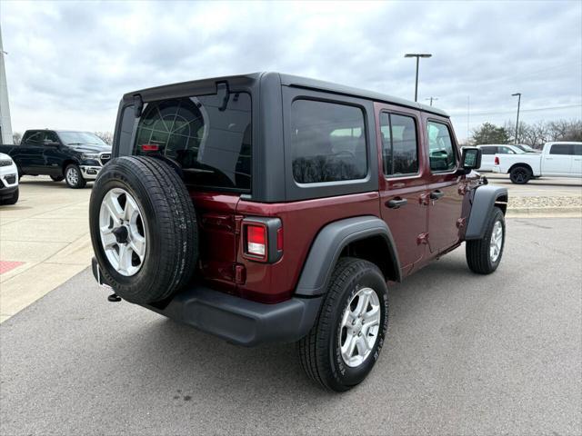 used 2021 Jeep Wrangler Unlimited car, priced at $28,995