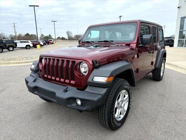 used 2021 Jeep Wrangler Unlimited car, priced at $28,995