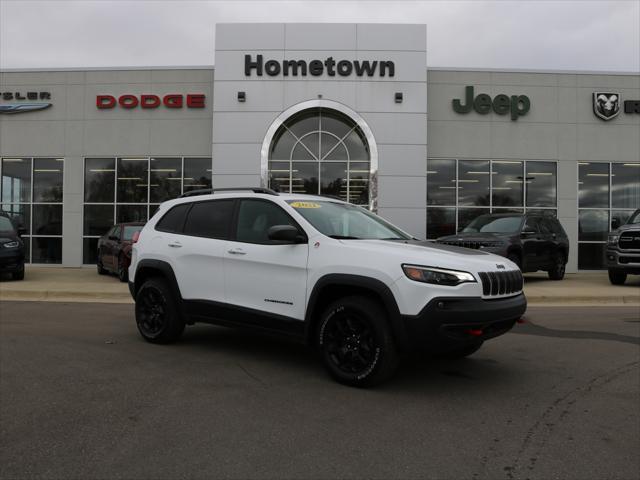 used 2021 Jeep Cherokee car, priced at $28,274