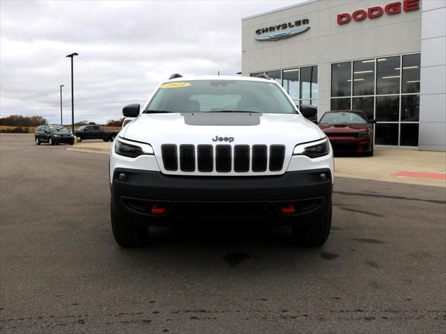 used 2021 Jeep Cherokee car, priced at $29,595