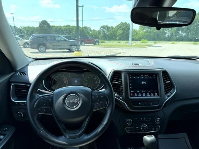 used 2021 Jeep Cherokee car, priced at $25,449