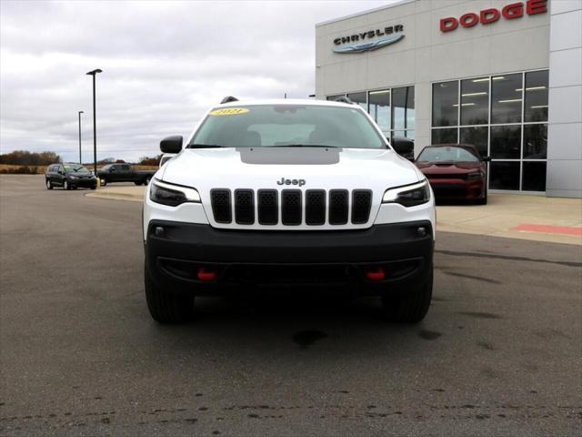 used 2021 Jeep Cherokee car, priced at $25,449