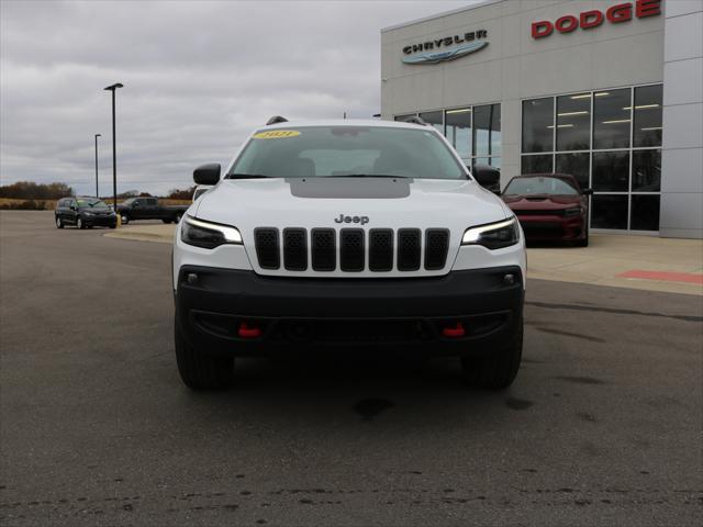 used 2021 Jeep Cherokee car, priced at $25,495