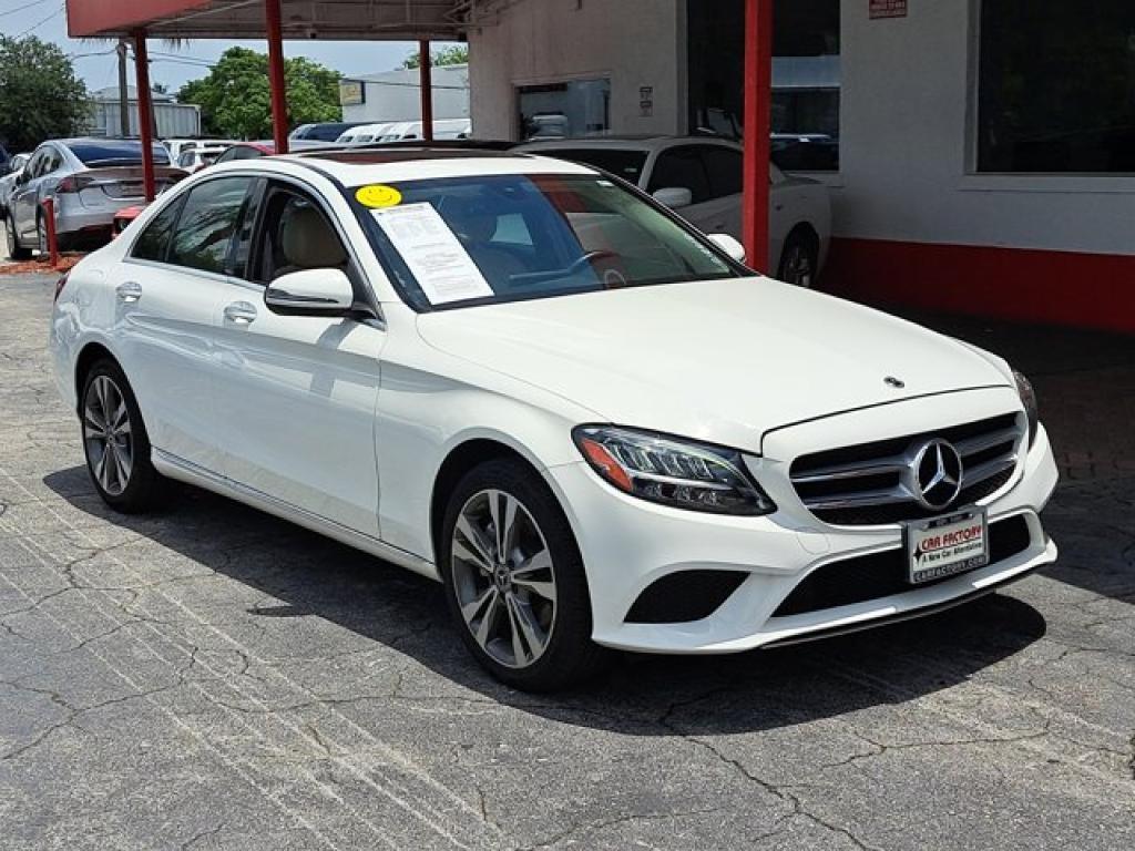 used 2021 Mercedes-Benz C-Class car, priced at $24,491
