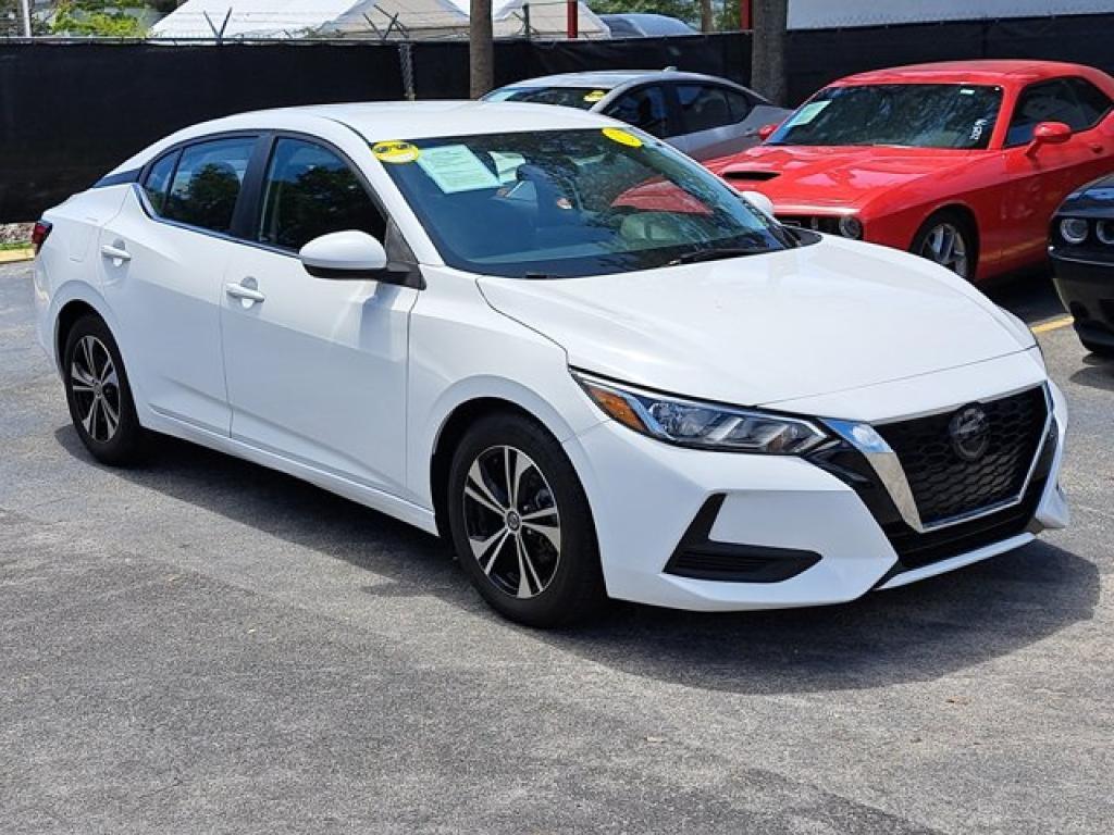 used 2021 Nissan Sentra car, priced at $14,391