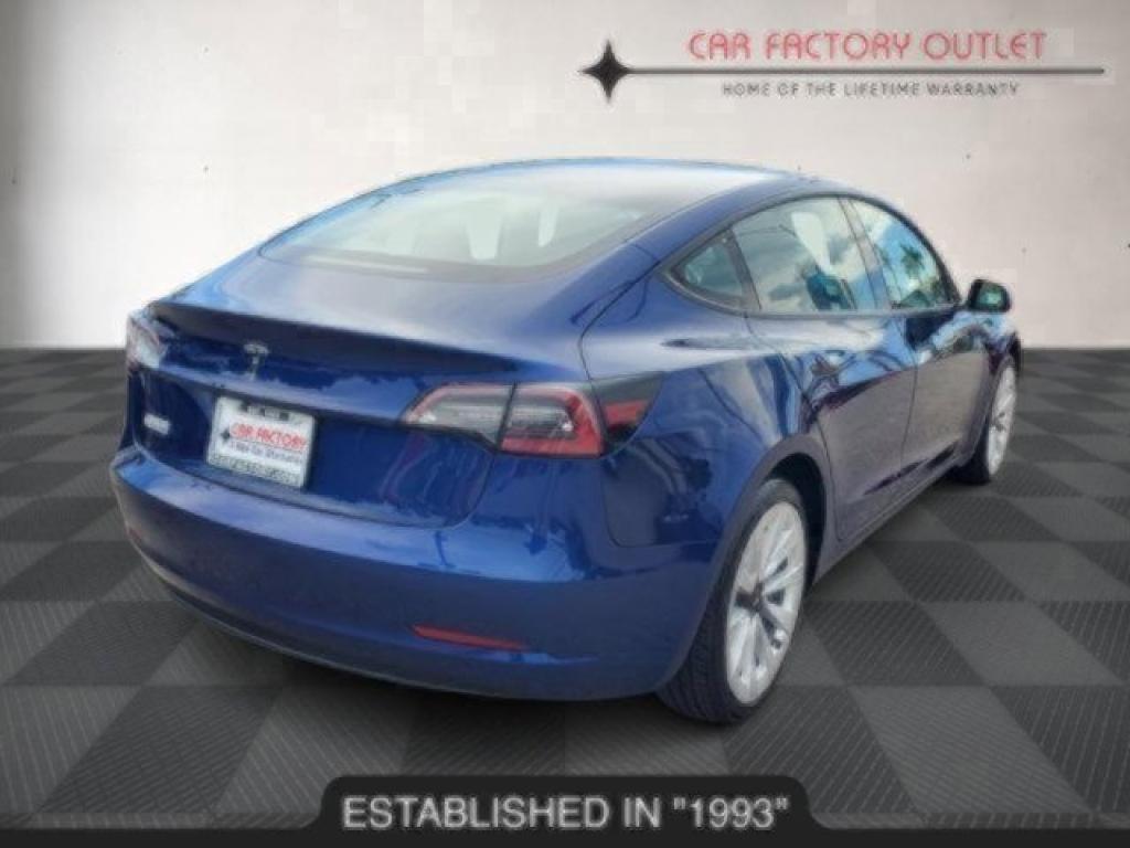 used 2022 Tesla Model 3 car, priced at $17,691