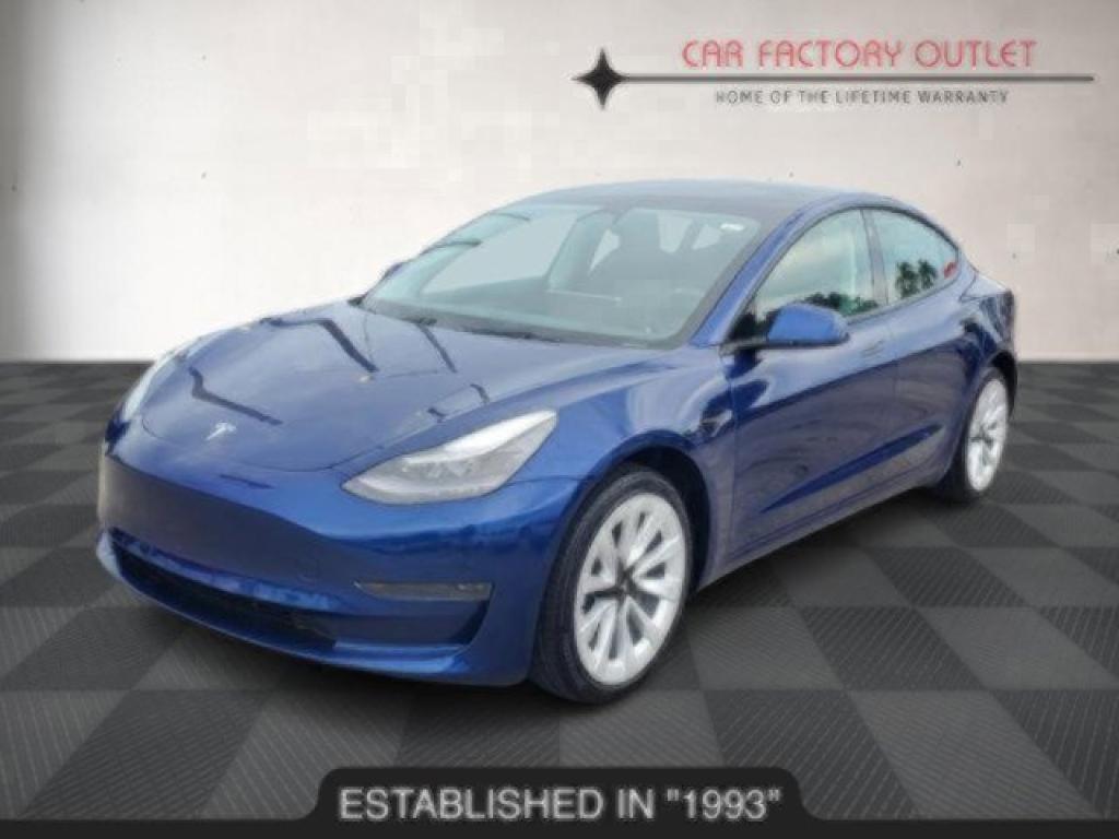 used 2022 Tesla Model 3 car, priced at $17,691