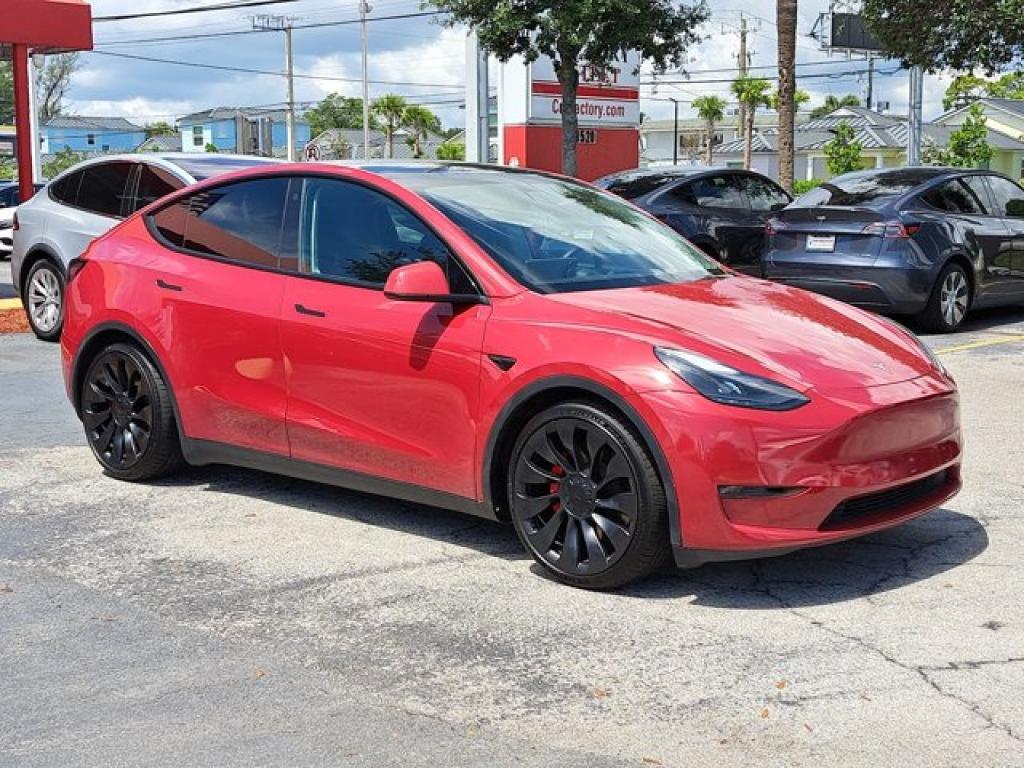 used 2022 Tesla Model Y car, priced at $24,591