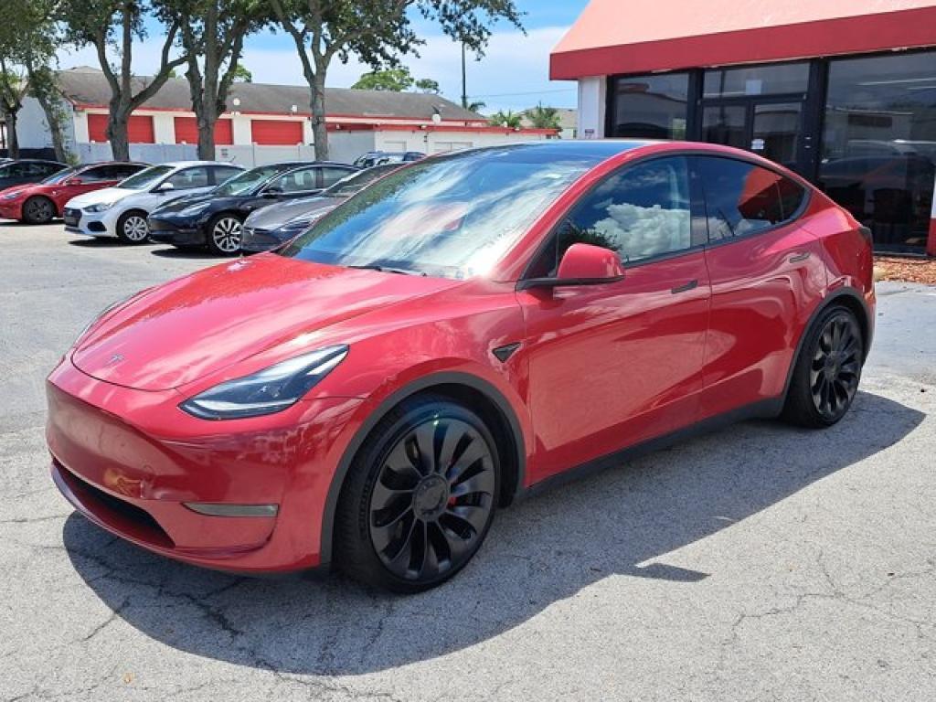 used 2022 Tesla Model Y car, priced at $24,591
