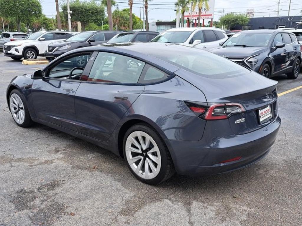 used 2022 Tesla Model 3 car, priced at $21,671