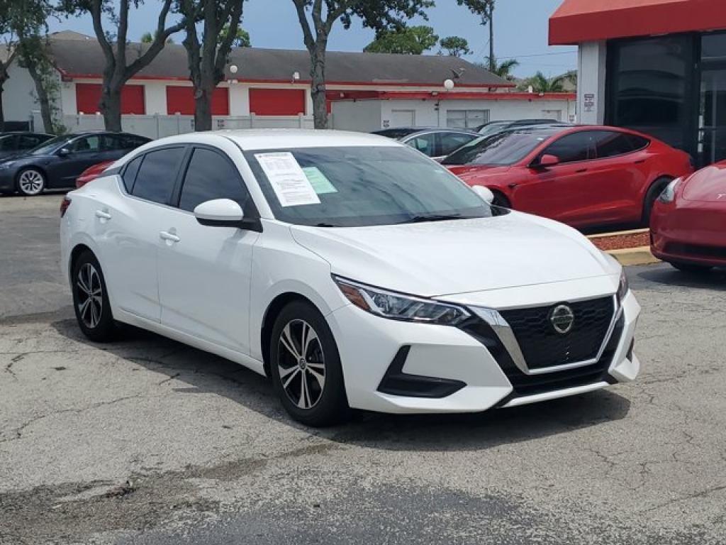 used 2021 Nissan Sentra car, priced at $13,171