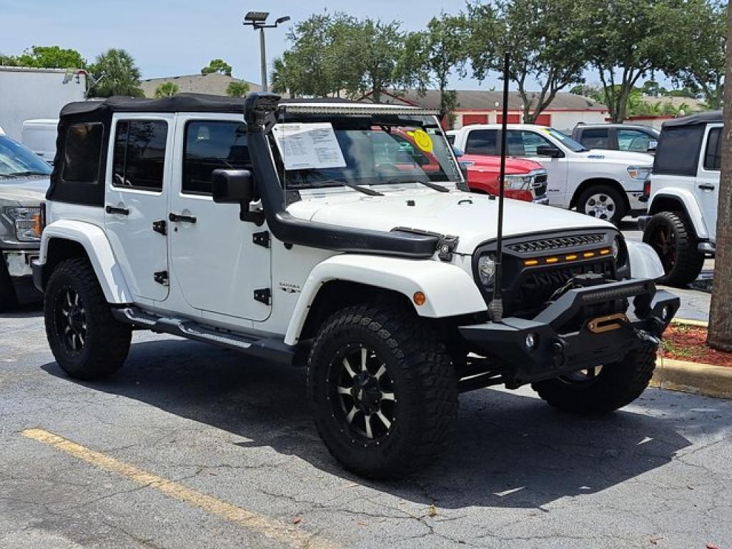 used 2018 Jeep Wrangler JK Unlimited car, priced at $20,171