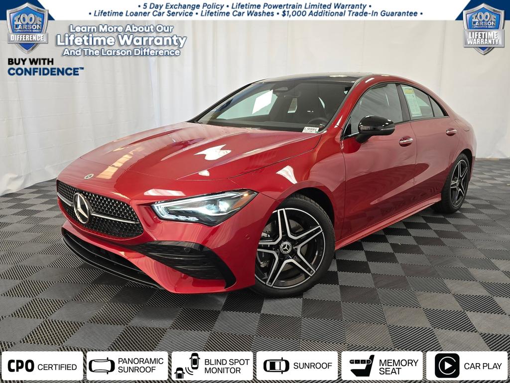 used 2025 Mercedes-Benz CLA 250 car, priced at $42,000