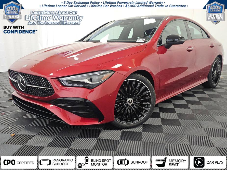 used 2024 Mercedes-Benz CLA 250 car, priced at $46,000