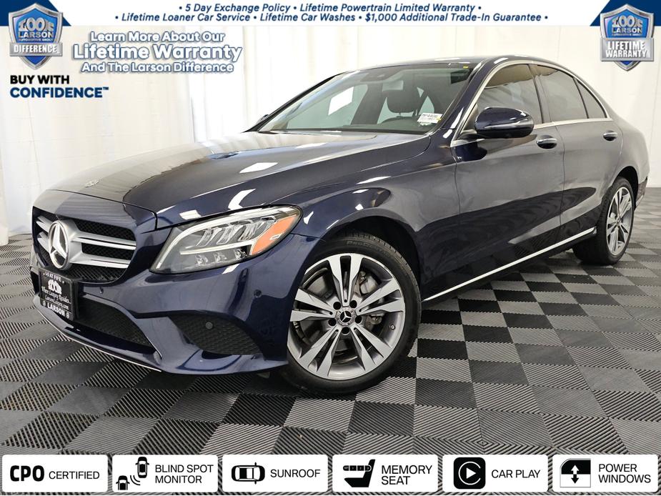 used 2020 Mercedes-Benz C-Class car, priced at $27,000