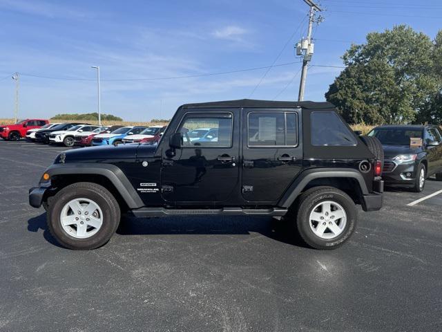 used 2017 Jeep Wrangler Unlimited car, priced at $19,825